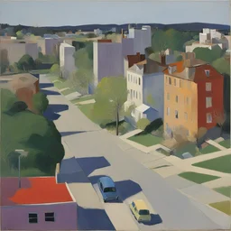 a city by Paul Wonner