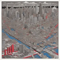 a city by Paula Scher