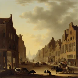 a city by Paulus Potter