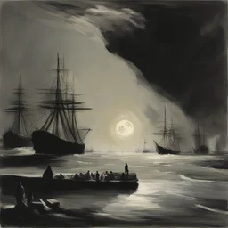 a city by Peder Balke