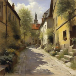 a city by Peder Mork Monsted