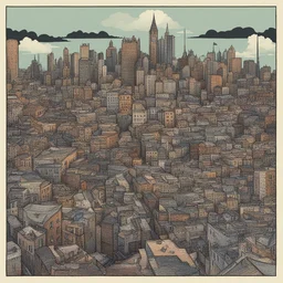 a city by Peter Croy