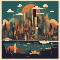 a city by Petros Afshar
