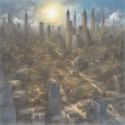 a city by Phil Jimenez