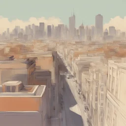 a city by Phil Noto