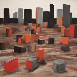 a city by Phyllida Barlow
