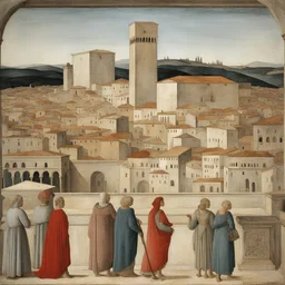 a city by Piero della Francesca