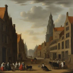 a city by Pieter-Jansz van Asch