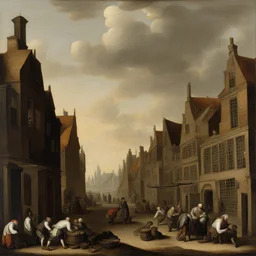 a city by Pieter Claesz