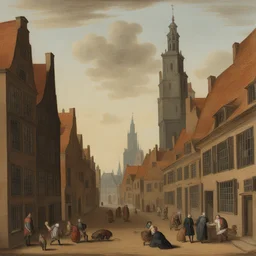 a city by Pieter Jansz Saenredam