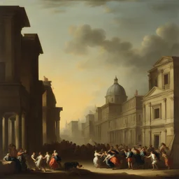 a city by Pietro Antonio Rotari