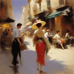 a city by Pino Daeni