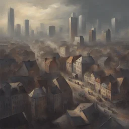 a city by Piotr Jabłoński