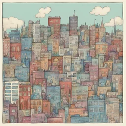 a city by Polly Norman