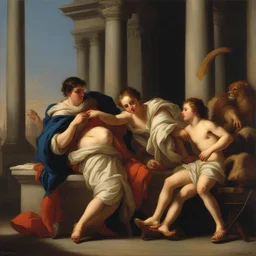 a city by Pompeo Batoni