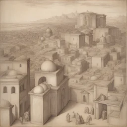 a city by Pontormo
