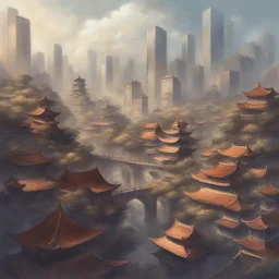 a city by Qing Han