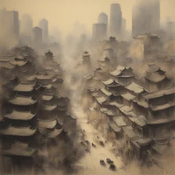 a city by Qiu Shengxian