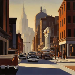a city by R. Kenton Nelson
