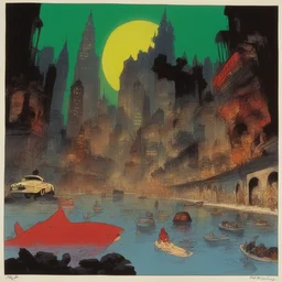 a city by Ralph Bakshi