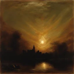 a city by Ralph Blakelock