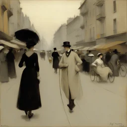 a city by Ramon Casas