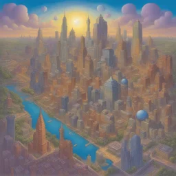 a city by Randal Spangler