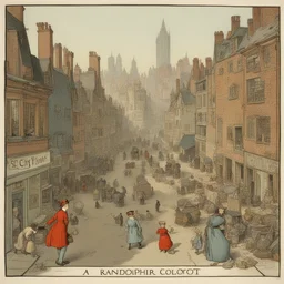 a city by Randolph Caldecott
