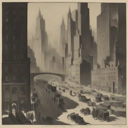 a city by Randolph Stanley Hewton