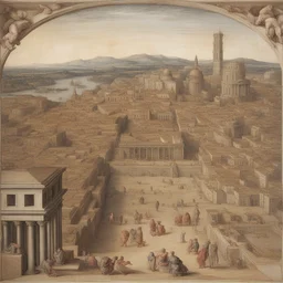 a city by Raphael