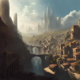 a city by Raphael Lacoste