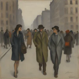 a city by Raphael Soyer
