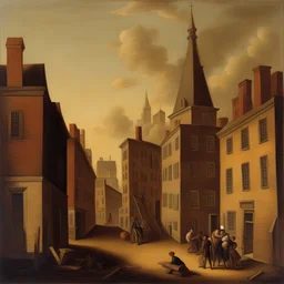 a city by Raphaelle Peale