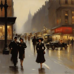 a city by Raymond Leech