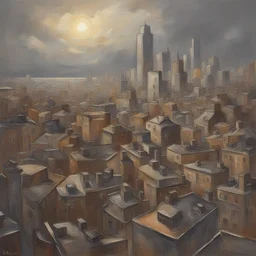 a city by Raynald Leclerc