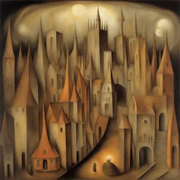 a city by Remedios Varo