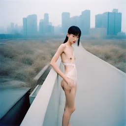 a city by Ren Hang