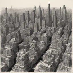 a city by Reuben Nakian