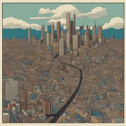 a city by Richard Benning