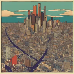 a city by Richard M. Powers