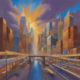 a city by Rick Guidice