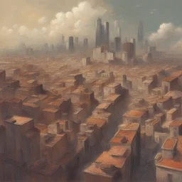 a city by Rico Lebrun