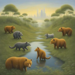 a city by Robert Bissell