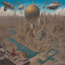 a city by Robert Williams