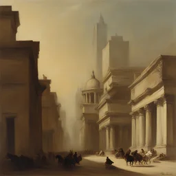 a city by Roberto Ferri