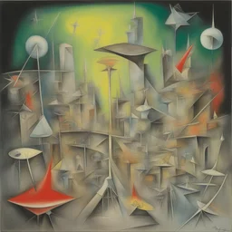 a city by Roberto Matta
