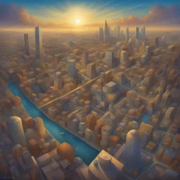 a city by Robin Moline