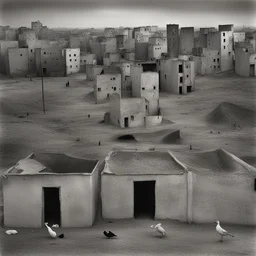 a city by Roger Ballen