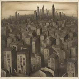 a city by Roland Topor