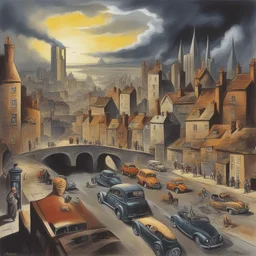 a city by Ron Embleton